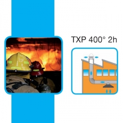 Střešní ventilátor TXP-7T-4p-400-2h, 3100m3/h, 250W, IP55